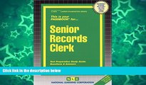 Pre Order Senior Records Clerk (Passbooks) Passbooks On CD