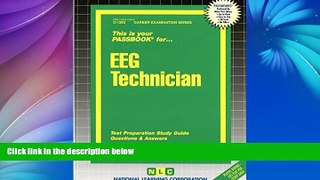 Audiobook EEG Technician(Passbooks) (C-1263) Jack Rudman Audiobook Download