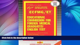 Pre Order Educational Commission for Foreign Medical Graduates English Test (Ecfmg/Et (ATS43)