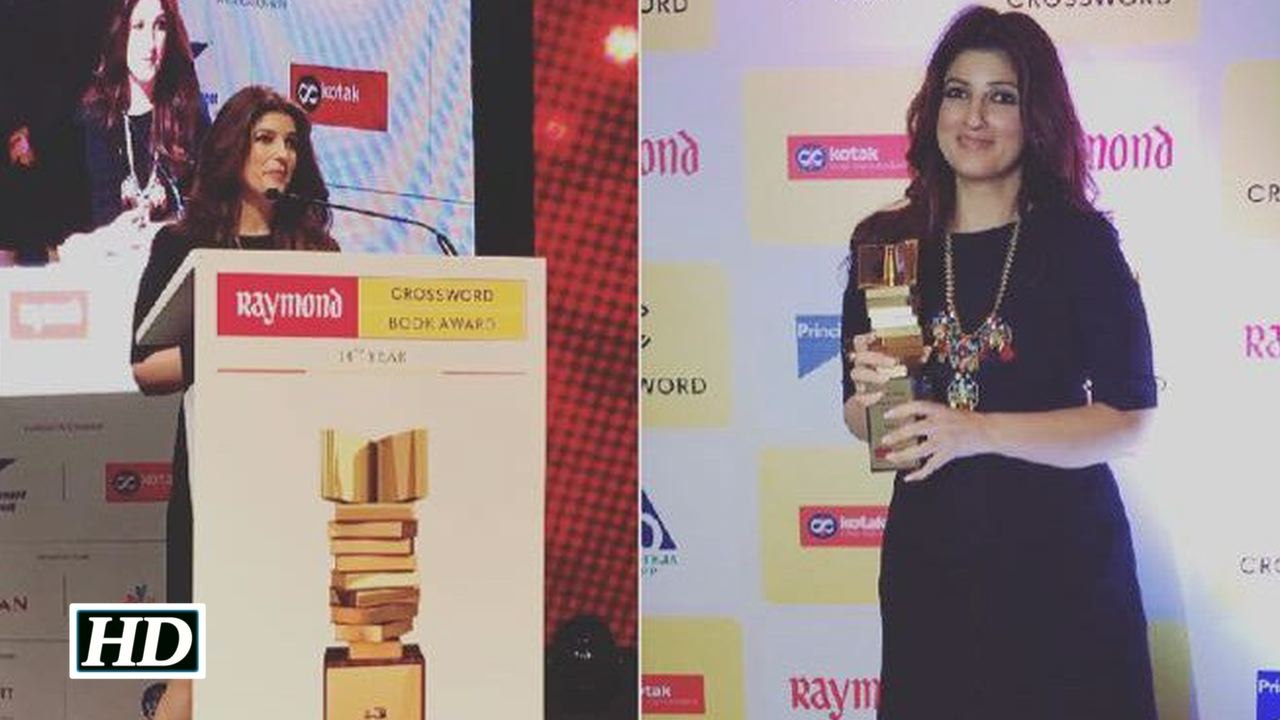 Twinkle Khanna WINS the Crossword Book Award