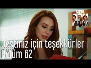 Kiralık Aşk 62. Bölüm - Jestiniz için Teşekkürler