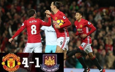 Télécharger la video: Manchester United vs West Ham 4-1 ⚽ All Goals and Extended Highlights ⚽ 30-11-2016 ⚽ [Share Football]