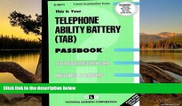 Online Jack Rudman Telephone Ability Battery (TAB)(Passbooks) (Passbook for Career Opportunities)