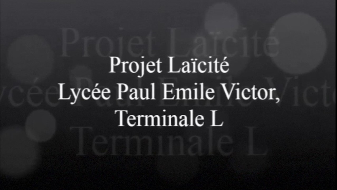Laïcité