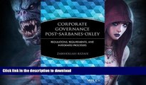 READ  Corporate Governance Post-Sarbanes-Oxley: Regulations, Requirements, and Integrated