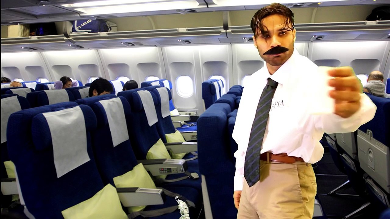 Rahim Pardesi  PIA services - pakistani funny video