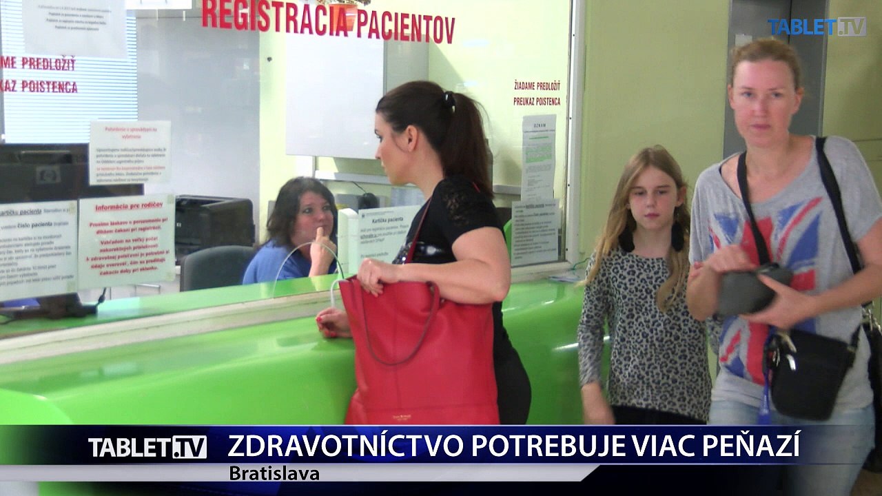 Drucker: Zdravotníctvo bude potrebovať viac peňazí, ako je v rozpočte