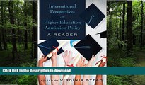 FAVORIT BOOK International Perspectives on Higher Education Admission Policy: A Reader (Equity in