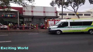 At least 21 injured after man sets himself on fire in Melbourne bank