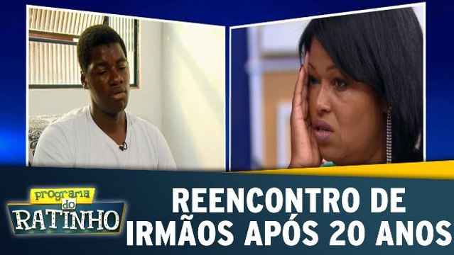 Reencontro de irmãos após 20 anos