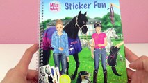 NEUER STYLE im MISS MELODY STICKER Fun Heft mit PFERDE Stickern | Spiel mit mir Kinderspielzeug