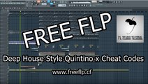 FREE FLP - Deep House Style Quintino x Cheat Codes | FL Studio Tutorial