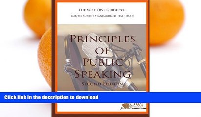 READ THE NEW BOOK The Wise Owl Guide To... Dantes Subject Standardized Test (DSST) Principles of