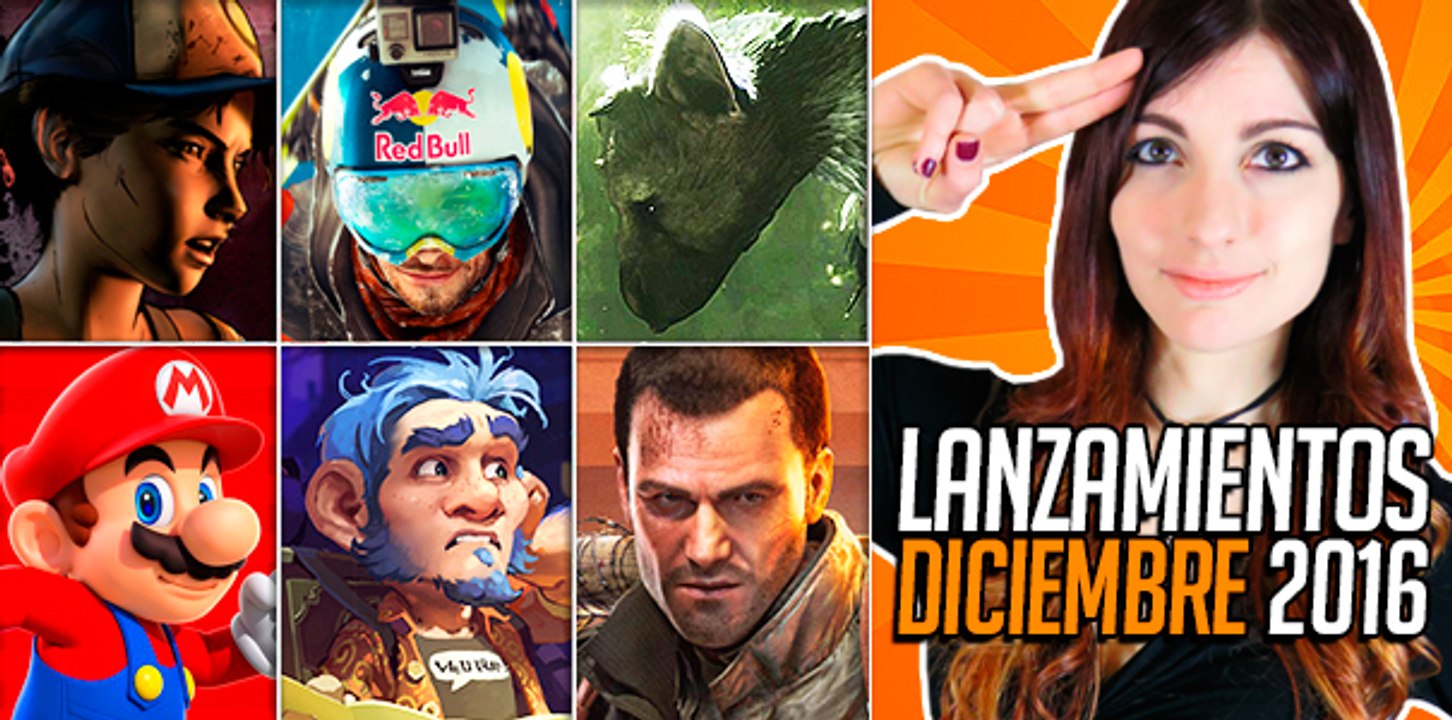 Todos los lanzamientos de Diciembre 2016