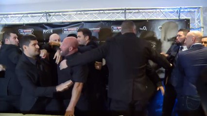 Boxe - Haye et Bellew se bagarrent en pleine conférence de presse