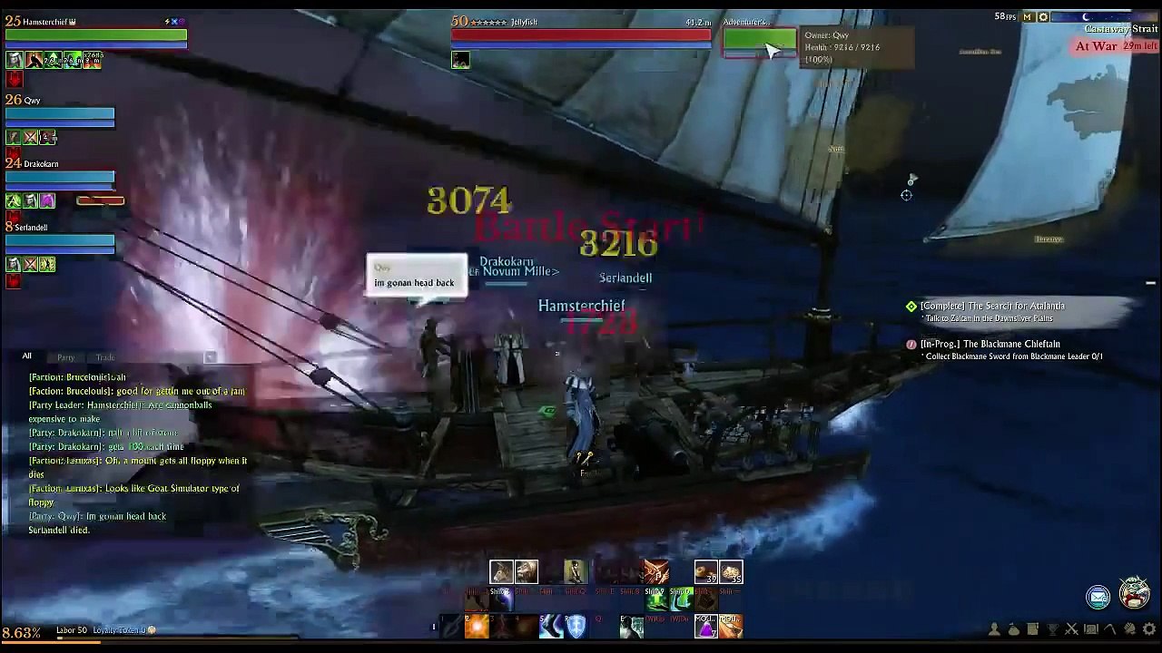 Why you shouldn't bring low level players out to sea