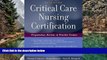 Buy Thomas Ahrens Critical Care Nursing Certification: Preparation, Review and Practice Exams