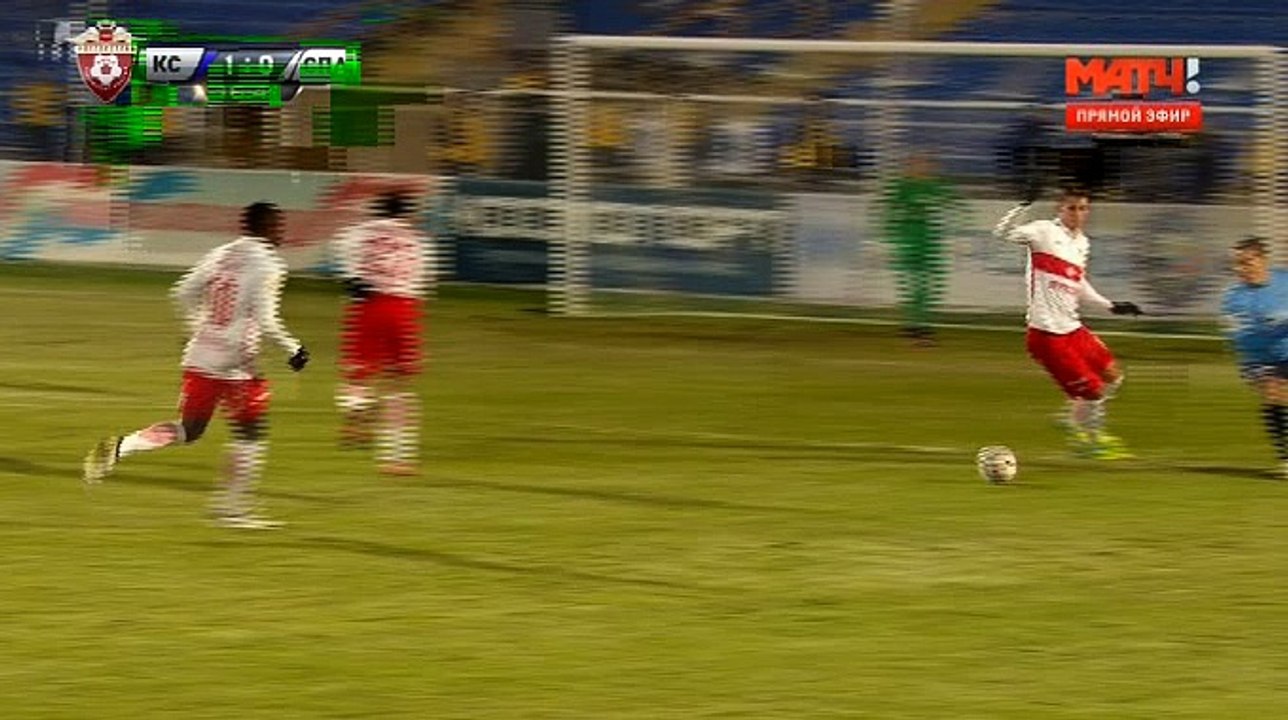 Yohan Mollo  Penalty Goal HD - FK Krylya Sovetov Samara	1-0	Spartak Moscow 01.12.2016