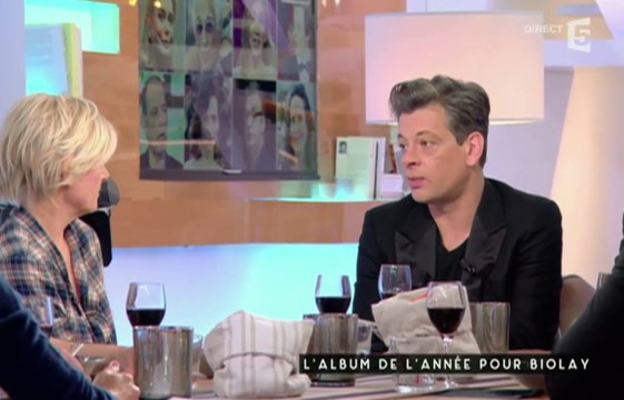 Benjamin Biolay tacle Laurent Ruquier dans C à vous