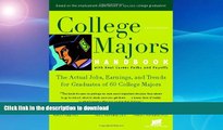 FAVORIT BOOK College Majors Handbook with Real Career Paths and Payoffs: The Actual Jobs,