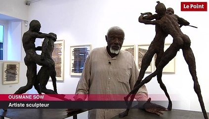 Vidéo : Ousmane Sow explique le processus de création des "Nouba."