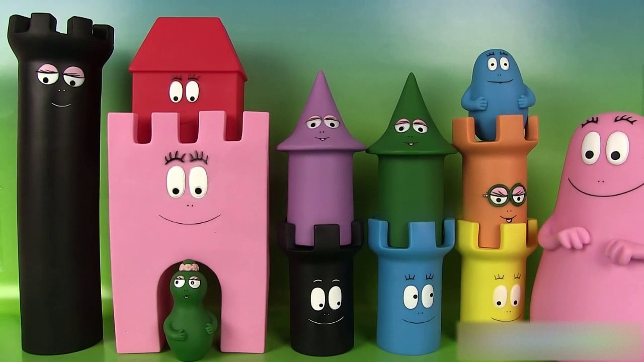 Barbapapa Château Castle Baby Toys Jouets déveil pour enfants Plastoy