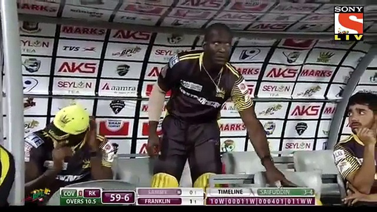 BPL 2016 match 35 Comilla Victorians Vs Rajshahi Kings highlights.