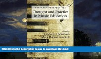 Buy NOW  Research Perspectives: Thought and Practice in Music Education (Advances in Music