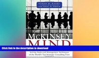 READ BOOK  The McKinsey Mind: Understanding and Implementing the Problem-Solving Tools and
