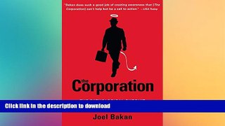 READ  The Corporation: The Pathological Pursuit of Profit and Power FULL ONLINE