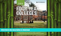 READ PDF Four-Year Colleges 2015 (Peterson s Four Year Colleges) PREMIUM BOOK ONLINE