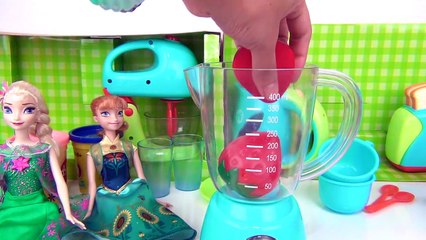 JUST LIKE HOME Deluxe KITCHEN Appliance Full Set, Play-doh Bake Mix Magic Slime Frozen Elsa /TUYC
