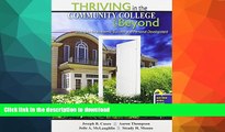 FAVORIT BOOK Thriving in the Community College and Beyond: Strategies for Academic Success and