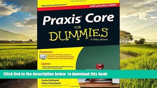 Buy Carla C. Kirkland Praxis Core For Dummies, with Online Practice Tests Audiobook Download