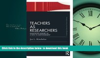 Pre Order Teachers as Researchers (Classic Edition): Qualitative inquiry as a path to empowerment