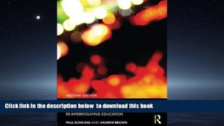 Pre Order Doing Research/Reading Research: Re-Interrogating Education Paul Dowling Full Ebook