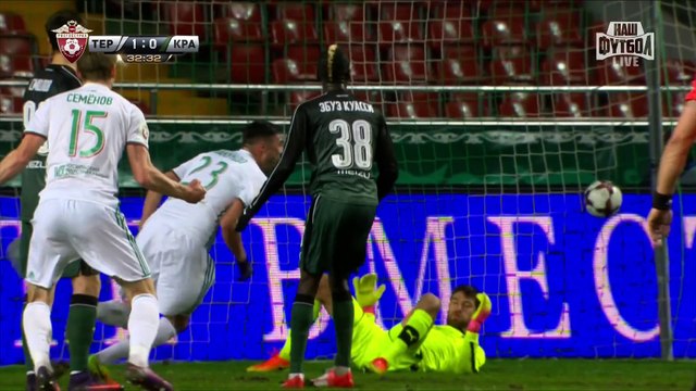 Терек - Краснодар 2:0 Георге Грозав