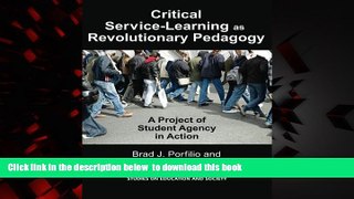 Pre Order Critical-Service Learning as a Revolutionary Pedagogy: An International Project of