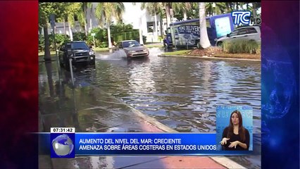 Aumento del nivel del mar: creciente amenaza sobre áreas costeras en Estados Unidos