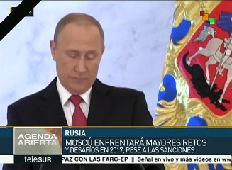 Putin destaca en su mensaje anual la recuperación de Rusia