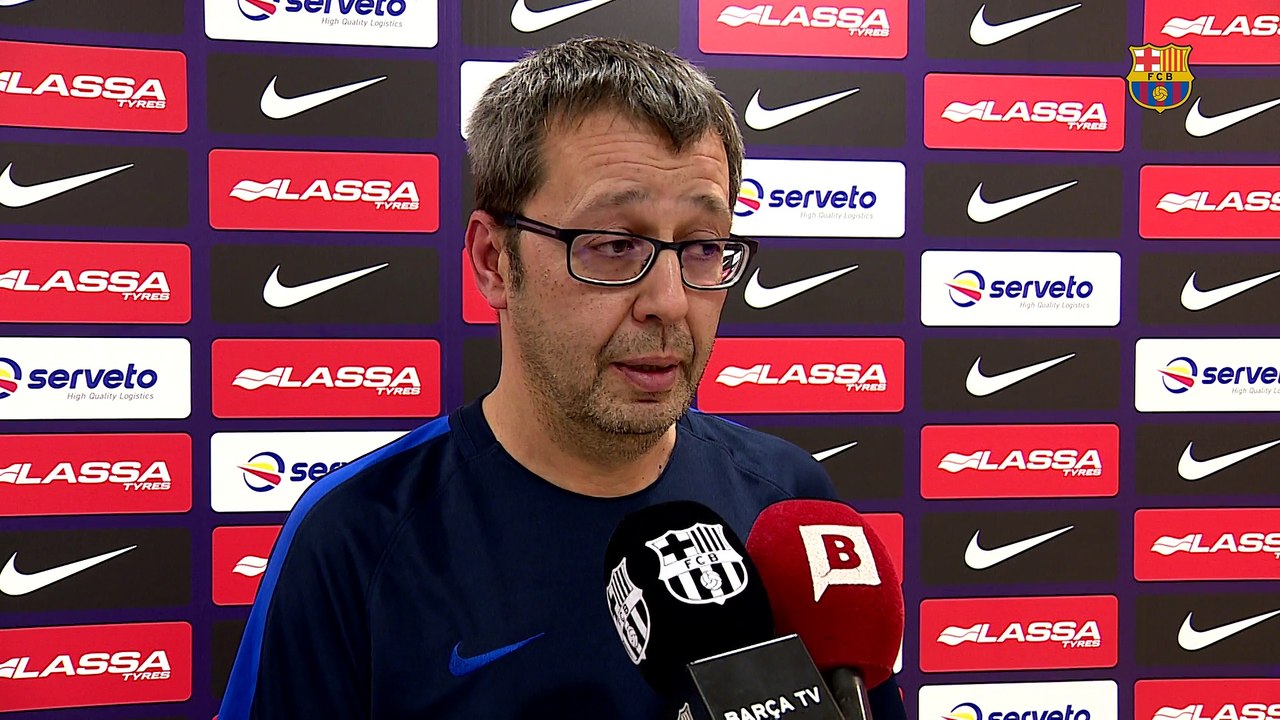Eduard Castro y Edu Lamas analizan el partido contra el Vilafranca