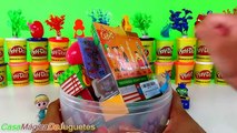 Huevos Sorpresas Gigantes de El Chavo del Ocho y el Chapulin Colorado Plastilina Play Doh en Espanol