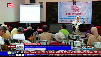 Perayaan Hari AIDS Diisi Aksi Simpatik