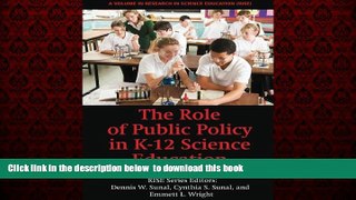 Audiobook The Role of Public Policy in K-12 Science Education (Research in Science Education