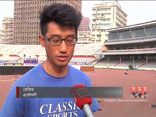 অনভিজ্ঞদের দিয়ে সংস্কার করা হছে বঙ্গবন্ধু স্টেডিয়ামের অ্যাথলেটিক ট্র্যাক