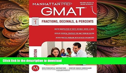 READ PDF GMAT Fractions, Decimals,   Percents (Manhattan Prep GMAT Strategy Guides) READ PDF BOOKS