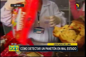 Atención: sepa cómo detectar un panetón en mal estado