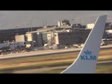 Passenger Captures Take Off and Landing on Board KLM Flight