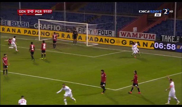 lando Bianchi Goal HD - Genoa 2-1 Perugia - 01.12.2016