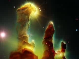 NASA - Hubble - The Eagle Nebula In 3D